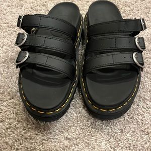 Dr Martens platform sandals